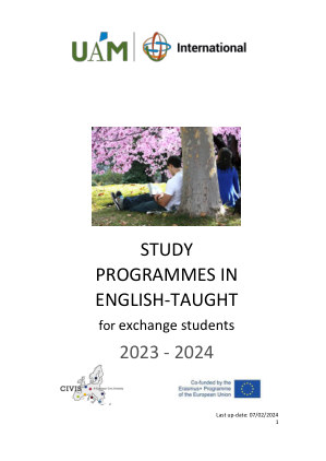 2023 - 2024 年英语授课学习项目